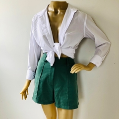 Imagem do Shorts Alfaiataria Verde M
