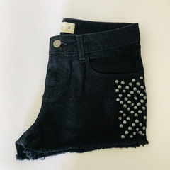 Shorts Jeans Preto Pool by Riachuelo 36/38 - loja online