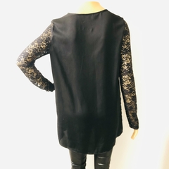 Blusa Bata Manga Longa Stazione M na internet