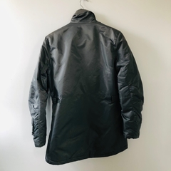 Casaco de Neve Sobretudo Matelassê Cinza Canal M - comprar online