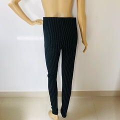 Calça Risca de Giz Cintura Média com Elastano Ak Urban Riachuelo M