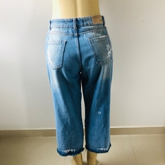 Calça Jeans Cintura Alta Pantacourt Magic Jeans 42 - loja online