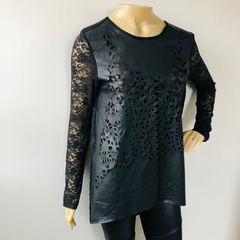 Blusa Bata Manga Longa Stazione M - comprar online