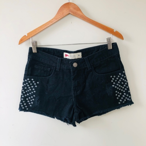 Shorts Jeans Preto Pool by Riachuelo 36/38