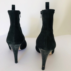 Bota Cano Curto Salto Fino Preta Ferrarezi 39 - comprar online