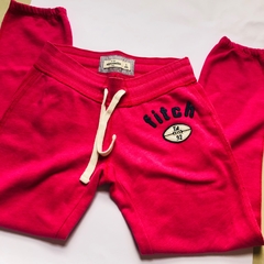 Calça Moletom Infantil Rosa Menina P - comprar online