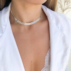 Colar Gargantilha Choker Banho de Prata 925 - comprar online