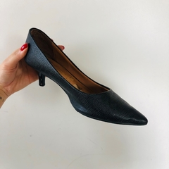 Sapato Scarpin Preto Salto Fino Vizzano 36