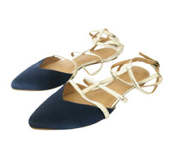 Sapatilha Suede Azul Marinho My Shoes 35