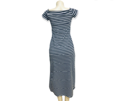 Vestido Longo Listras M Novo - comprar online