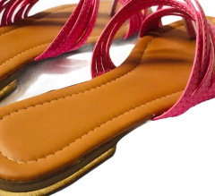Rasteirinha Feminina Pink 36 Nova - loja online