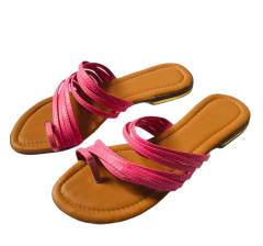 Rasteirinha Feminina Pink 36 Nova