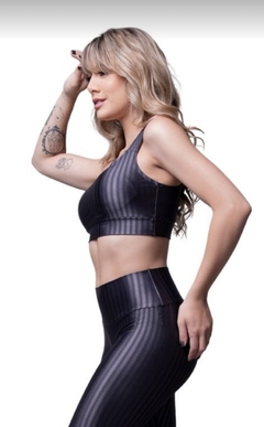 Top Academia Fitness Cirrê com Bojo Cinza 3D M Novo na internet