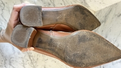 Bota Feminina Cano Curto Bico Fino Salto Grosso 38 - Brechó Bete Balanço