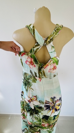 Vestido Longo Estampado G Maria de Chita - loja online