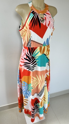 Vestido Longo Estampado Sabala Fashion G na internet