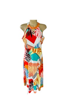 Vestido Longo Estampado Sabala Fashion G