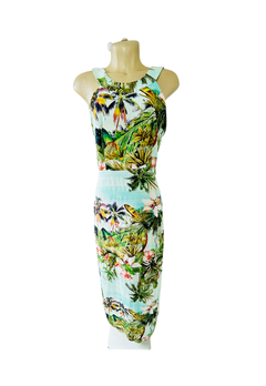 Vestido Longo Estampado G Maria de Chita