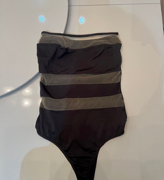 Body Tomara Que Caia Maiô Collan Faixa Verão Feminino Tule - Brechó Bete Balanço