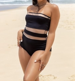 Body Tomara Que Caia Maiô Collan Faixa Verão Feminino Tule - comprar online