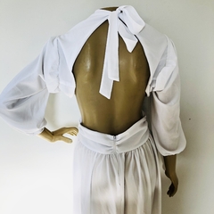 Imagem do Vestido Longo Branco Festa Reveillon P
