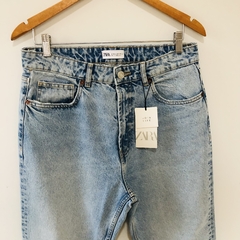 Calça Jeans Cintura Alta Mom Fit Zara 42 - loja online
