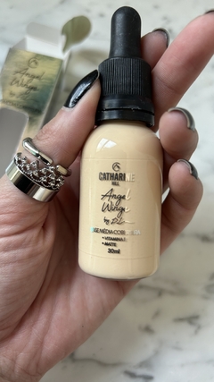 Base Líquida Média Cobertura Chill Catharine Hill Angel Wings Pri Lessa 30ml 2021/1 - Brechó Bete Balanço