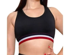 Top Academia Nadador Fitness Sem Bojo Preto G