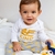 CONJUNTO DE BEBÊ BODY MANGA LONGA + CALÇA SARUEL COM ESTAMPA BE KIND AMARELO - loja online