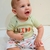 Imagem do CONJUNTO DE BEBÊ COM BODY MANGA CURTA + SHORTS SARUEL ESTAMPA LETRINHAS
