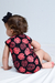 BODY REGATA PRETO - ESTAMPA FOLHAS VERMELHAS