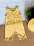 MACACÃO REGATA AMARELO BE KIND BRANCO