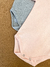 KIT 2 BODIES BEBÊ COLORS - BODY MANGA CURTA - CINZA MESCLA E ROSA BEBÊ na internet