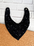 BABADOR BANDANA ANATOMICO PRETO - ESTAMPA UNIVERSO BRANCO na internet