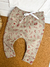 CONJUNTO DE BEBÊ BODY MANGA LONGA + CALÇA SARUEL NATUREZA BEGE + BABADOR - comprar online