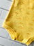 MACAQUINHO DE BEBÊ CURTO PEIXES AMARELO - Nido Mini | Moda Bebê