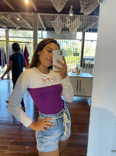 Camisa UV Bicolor Feminina - comprar online