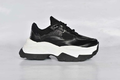 GINA Negro satinado croco base bicolor - tienda online