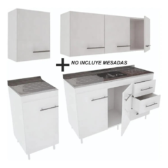 Combo Cocina Orlandi 2,00 En modulos (sin bacha)