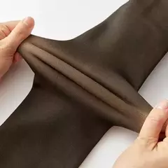 Medias Con Piel Pantys Frizadas Calza Termica