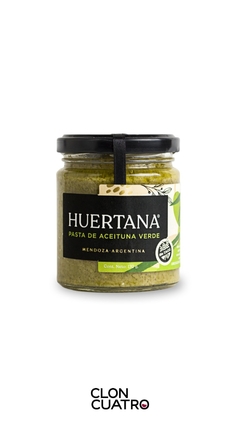 Pasta de aceitunas verdes condimentada - HUERTANA - comprar online