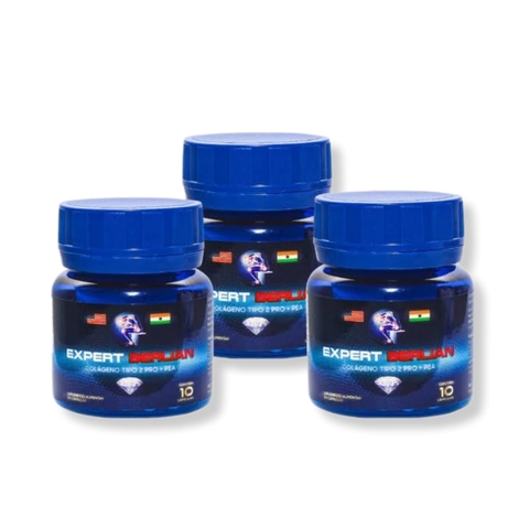 Colágeno Tipo 2 Pró + PEA Ajuda no Combate á Fibriomialgia 30 Cápsulas