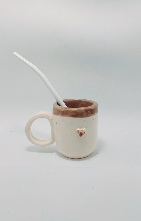 Mate Cilíndrico Terra – Natural y Marrón - comprar online