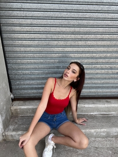 Musculosa modal doble puntilla - tienda online