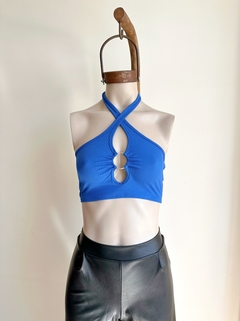 Top morley aro cuello cruzado - tienda online