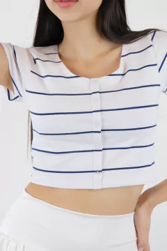 Remera algodon 5 boton - Acustic