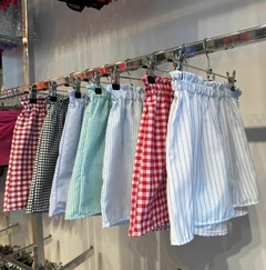 Short poplin elastico - Acustic