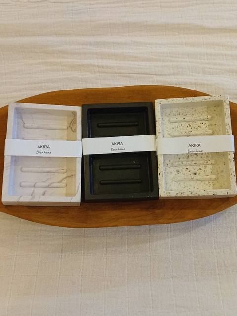 JABONERA RESINA "AKIRA Deco Home"