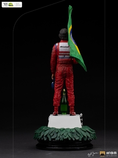 Ayrton Senna - Gp Brazil 1991 - Art Scale 1/10 - Iron Studios na internet