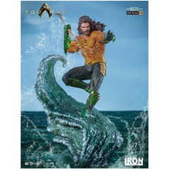 Aquaman Bds Art Scale 1/10 Dc Iron Studios - Camuflado Toys